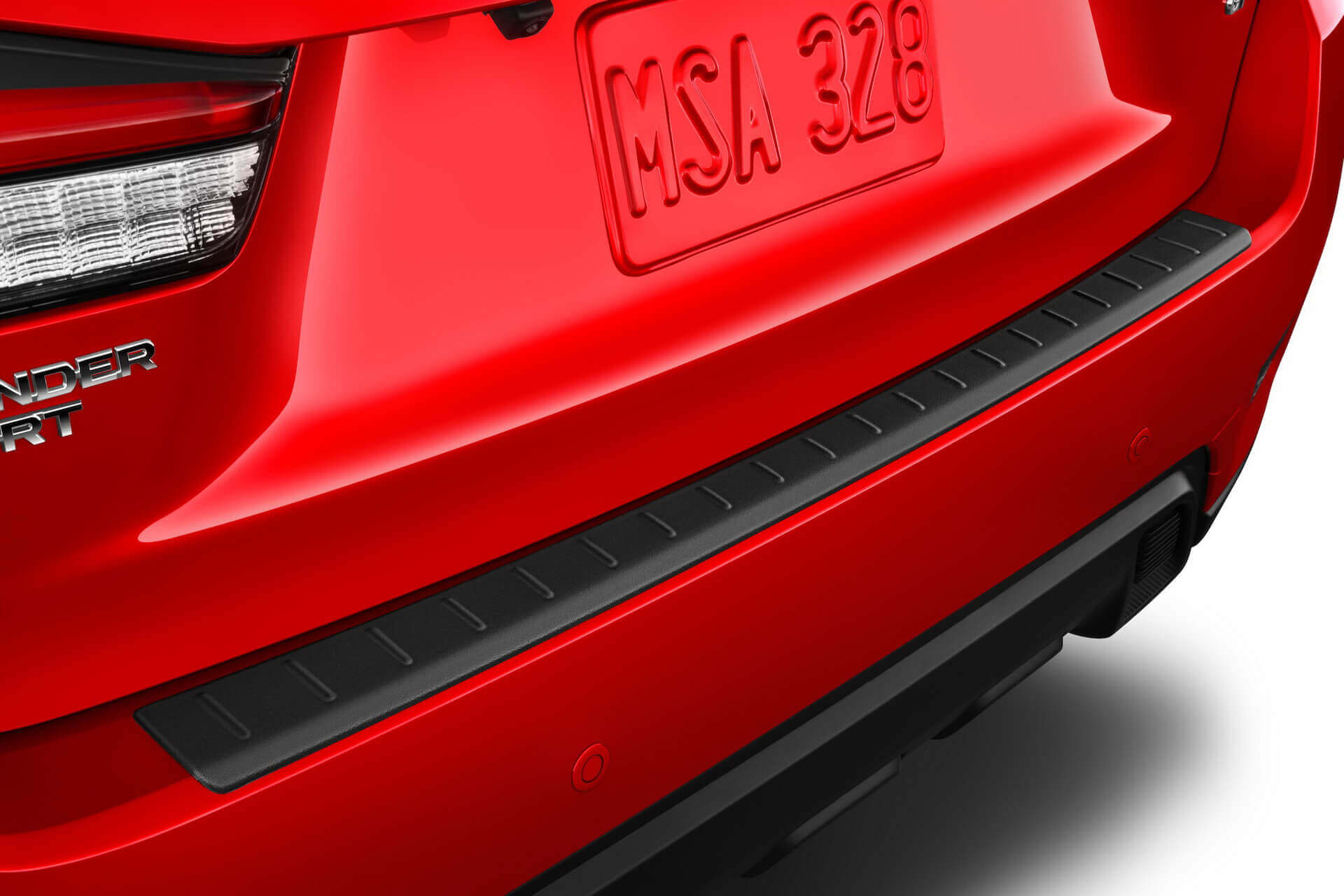 Rear Bumper Scuff Plate for Mitsubishi ASX Simon Lucas Mitsubishi